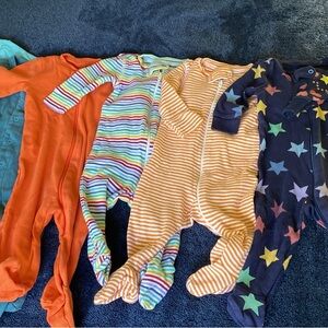 Primary Baby Footies (7 pieces)